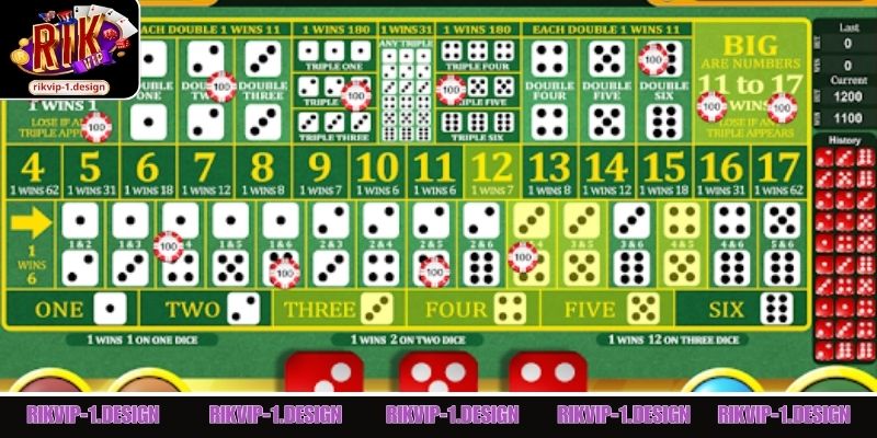 Sicbo - chơi là mê tại casino Rik Vip